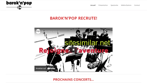 baroknpop.fr alternative sites