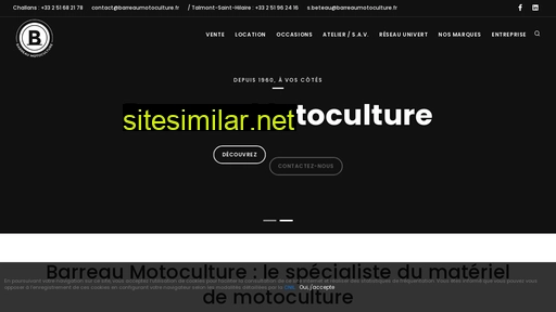 barreaumotoculture.fr alternative sites