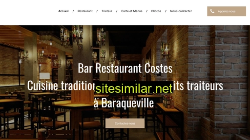 barrestaurantcostes-baraqueville.fr alternative sites