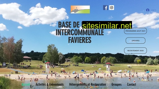 basedeloisirsintercommunalefavieres.fr alternative sites