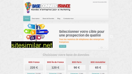 basedonneesfrance.fr alternative sites