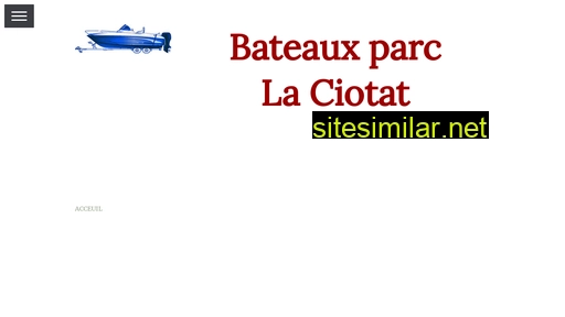bateauxparclaciotat.fr alternative sites