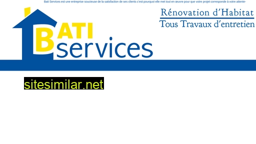 Bati-services80 similar sites