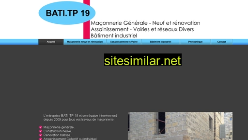 bati-tp19.fr alternative sites