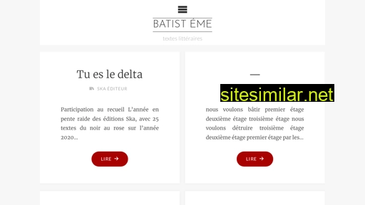batisteme.fr alternative sites