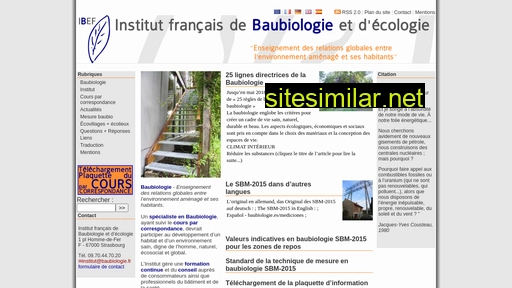 baubiologie.fr alternative sites