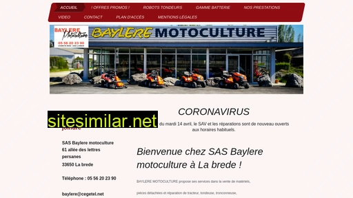 bayleremotoculture.fr alternative sites