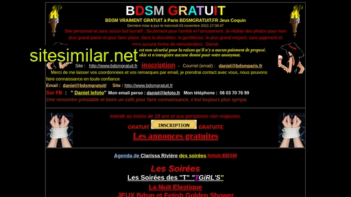 bdsmgratuit.fr alternative sites