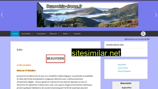 beauvoisin-drome.fr alternative sites