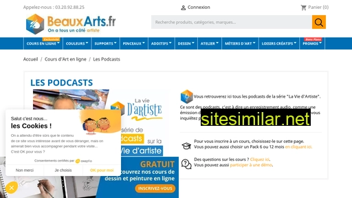 beauxarts.fr alternative sites