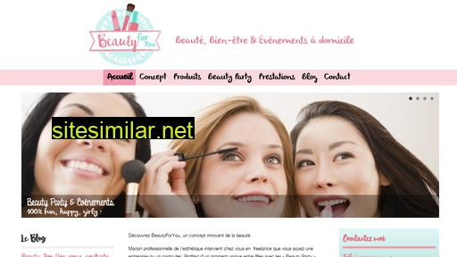 beautyforyou.fr alternative sites