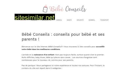 bebe-conseils.fr alternative sites
