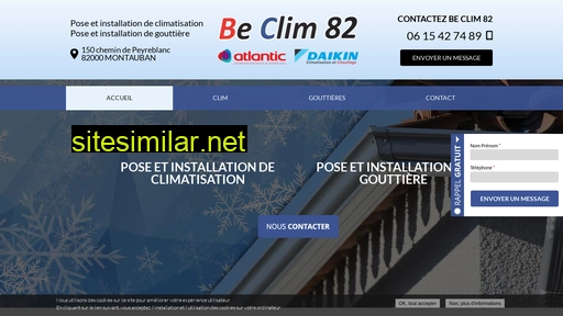 beclim82.fr alternative sites