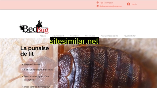 bedbugscentdogs.fr alternative sites