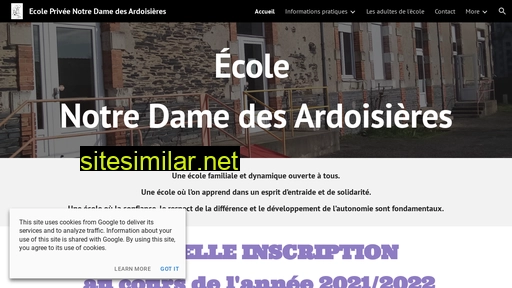 belaircombree-notredame.fr alternative sites