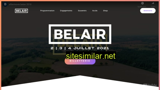 belairfestival.fr alternative sites