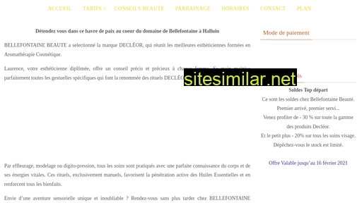 bellefontainebeaute.fr alternative sites