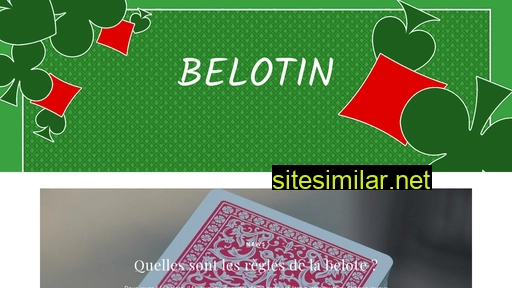belotin.fr alternative sites