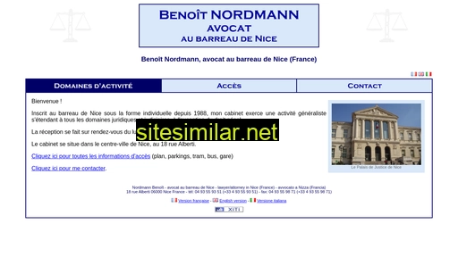 benoitnordmann.fr alternative sites