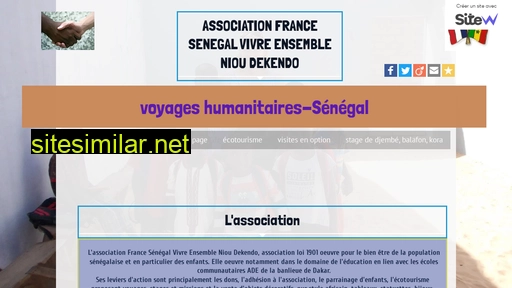 benevolatsenegalvoyageshumanitaires.fr alternative sites