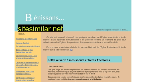 benissons.fr alternative sites
