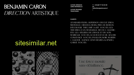 benjamincaron.fr alternative sites
