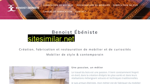 benoist-ebeniste.fr alternative sites