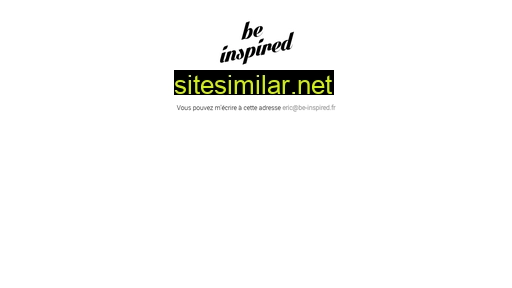 be-inspired.fr alternative sites