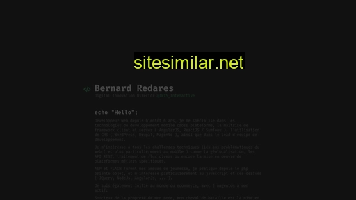 bernard-redares.fr alternative sites