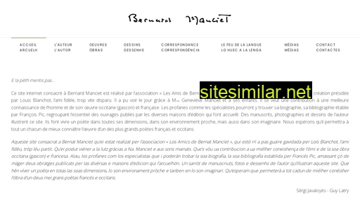 bernardmanciet.fr alternative sites