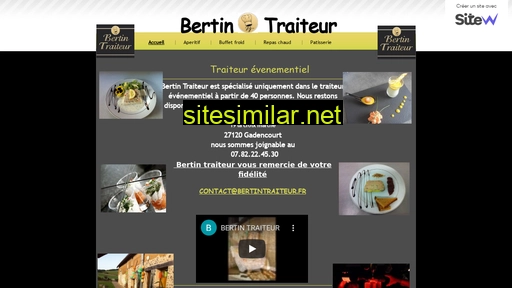 bertintraiteur.fr alternative sites