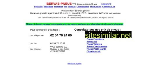 bervas.fr alternative sites