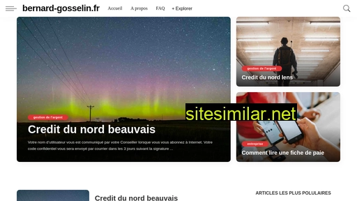bernard-gosselin.fr alternative sites