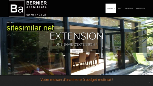 bernier-architecte.fr alternative sites