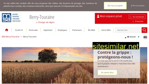berry-touraine.msa.fr alternative sites