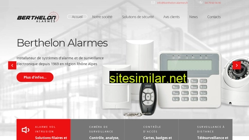 berthelon-alarmes.fr alternative sites