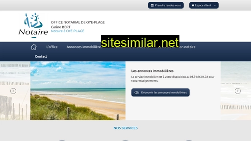 bert-oye-plage.notaires.fr alternative sites
