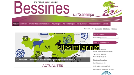 bessines-sur-gartempe-87.fr alternative sites