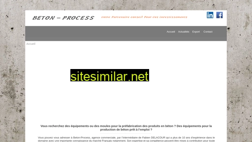 beton-process.fr alternative sites