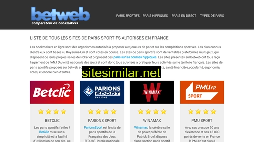 betweb.fr alternative sites