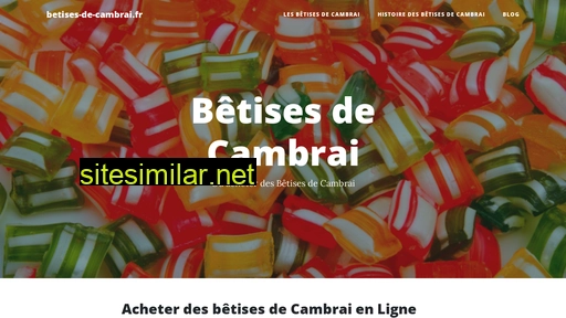 betises-de-cambrai.fr alternative sites