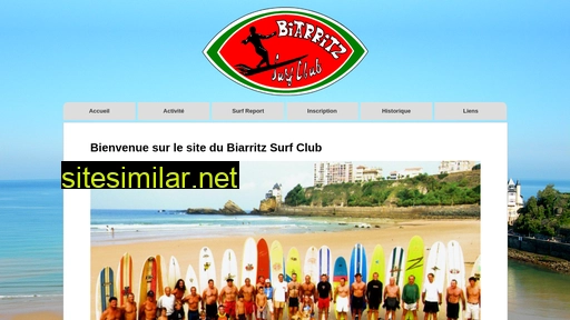 Biarritzsurfclub similar sites