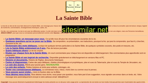 bible.free.fr alternative sites