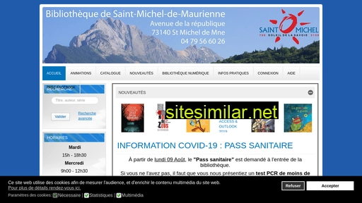 biblio-saintmicheldemaurienne.fr alternative sites