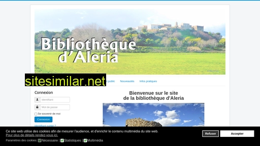 bibliotheque-aleria.fr alternative sites