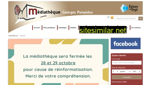 bibliotheque-epinaysurorge.fr alternative sites