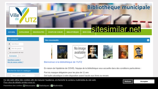 Bibliotheque-yutz similar sites