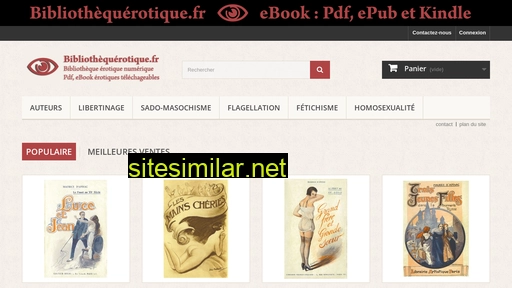 bibliothequerotique.fr alternative sites