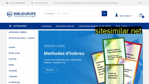 biblieurope.fr alternative sites