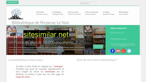 biblio-perpezaclenoir.fr alternative sites